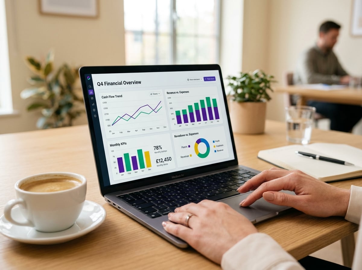 Fresh Financials financial dashboard and reporting